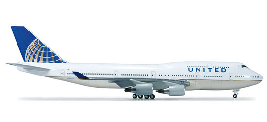 Boeing B747-400 United Airlines N127UA
